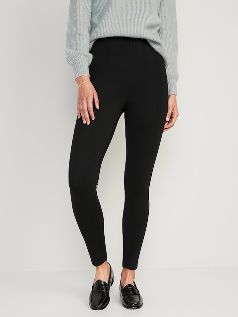 Extra High-Waisted Stevie Skinny Pants - Black