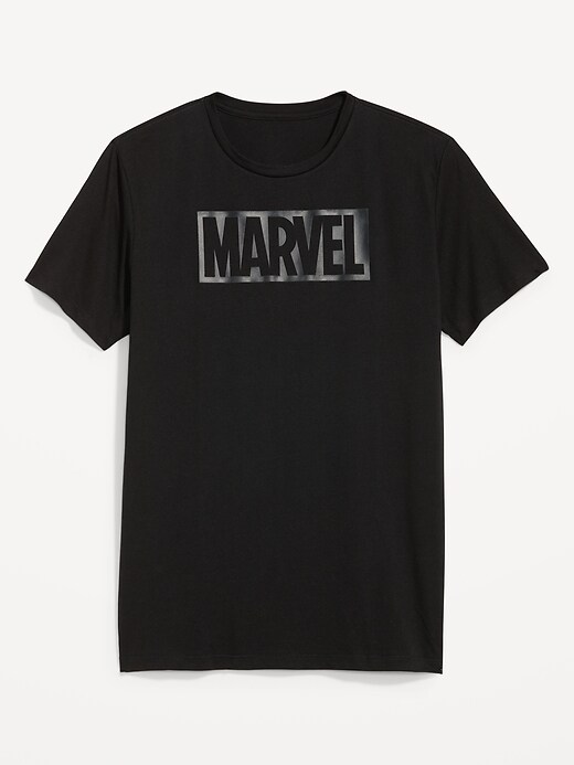 View large product image 2 of 2. Marvel™ Logo Gender-Neutral T-Shirt for Adults