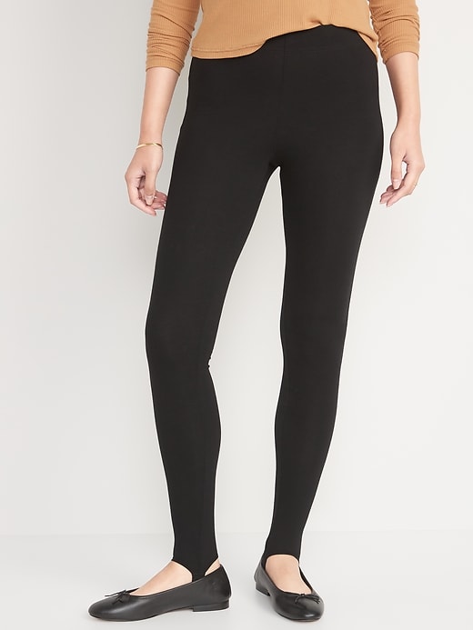 Image number 1 showing, High-Waisted Stirrup Leggings for Women