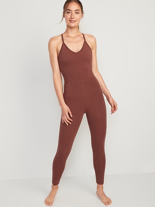 PowerChill 7/8 Cami Jumpsuit for Women, Old Navy in 2023