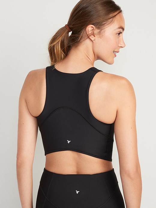 Old Navy PowerSoft Molded Cup Longline Sports Bra for Women