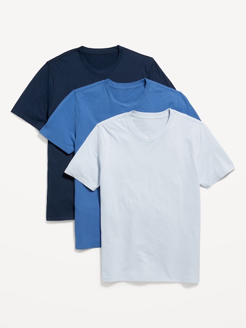 Soft-Washed Crew-Neck T-Shirt 3-Pack