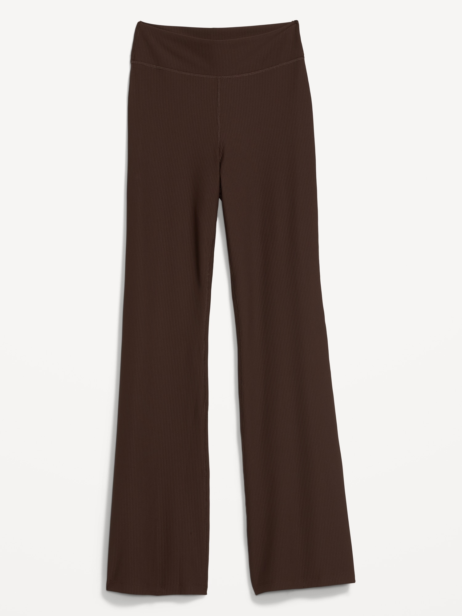 Extra High-Waisted PowerSoft Rib-Knit Flare Pants for Women | Old Navy