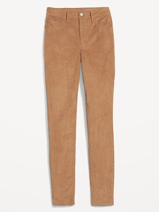 Image number 4 showing, High-Waisted Rockstar Super Skinny Corduroy Pants for Women
