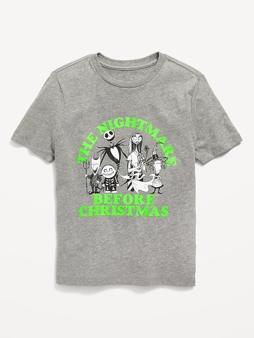 Gender-Neutral Disney© The Nightmare Before Christmas Matching T-Shirt for Kids