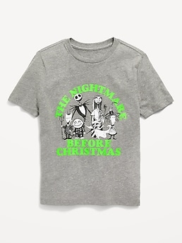 Gender-Neutral Disney© The Nightmare Before Christmas Matching T-Shirt for  Kids