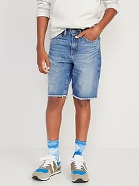 | Non-Stretch Loose Navy Boys Old for Shorts Original Jean