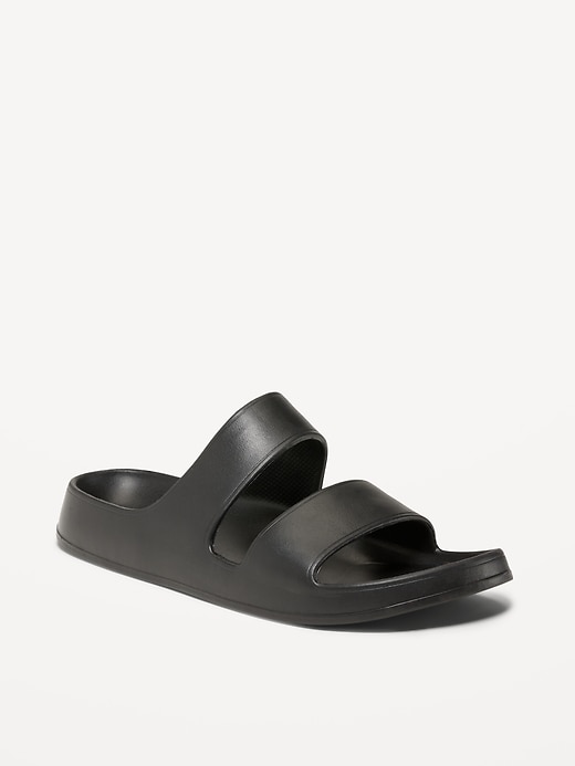 View large product image 1 of 3. Double-Strap Slide Sandals (Partially Plant-Based)