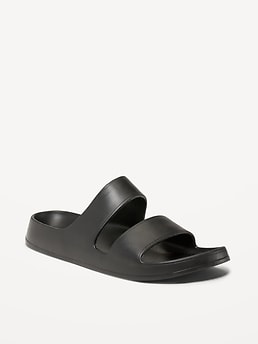 Double Strap Slide Sandals Partially Plant Based Old Navy