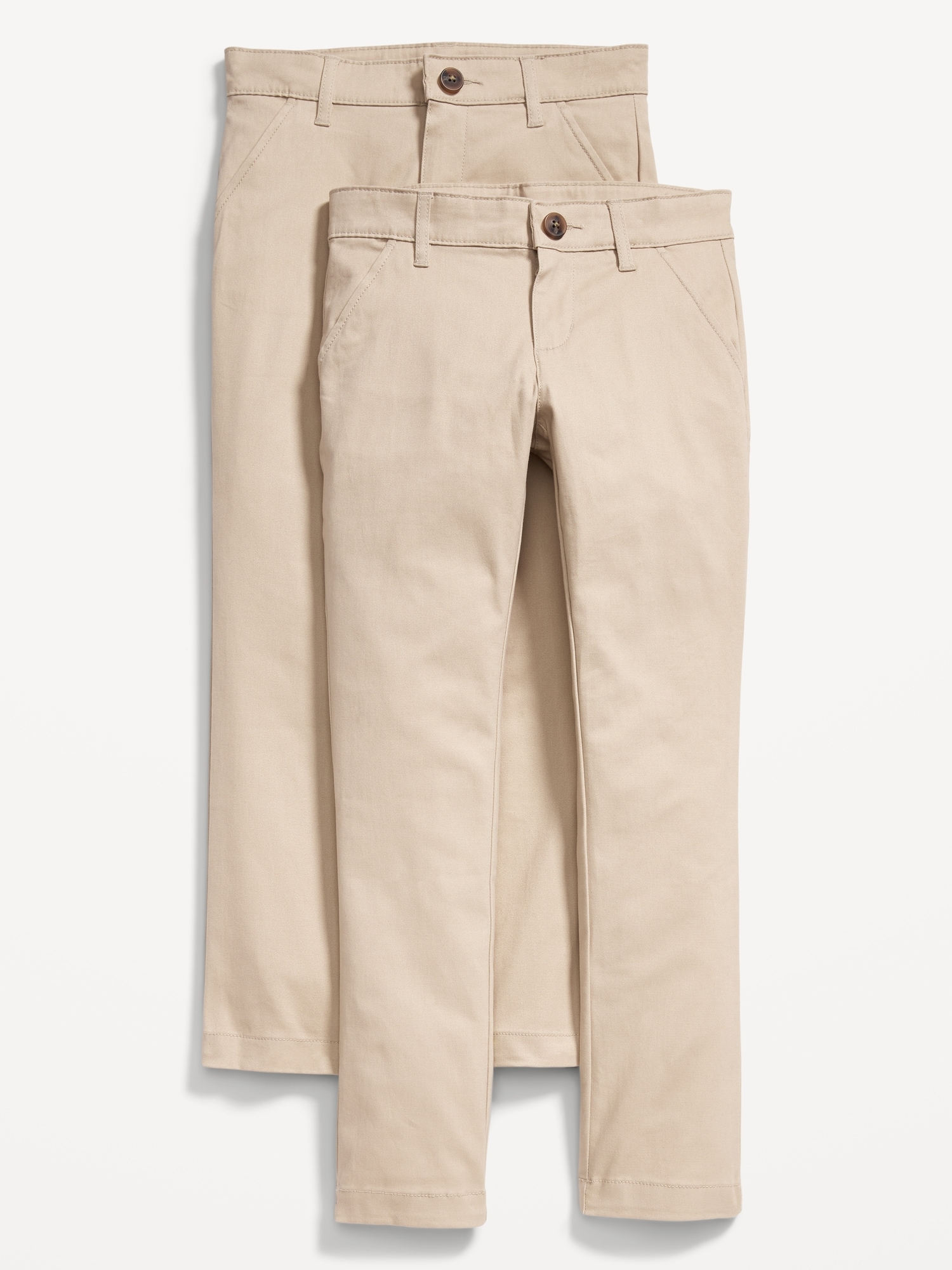 Uniform Straight Pants 2-Pack For Boys
