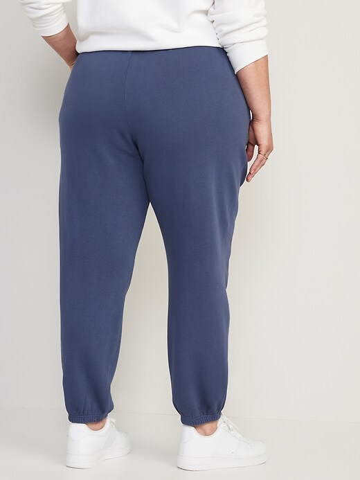 Image number 8 showing, Extra High-Waisted Vintage Garment-Dyed Logo Sweatpants