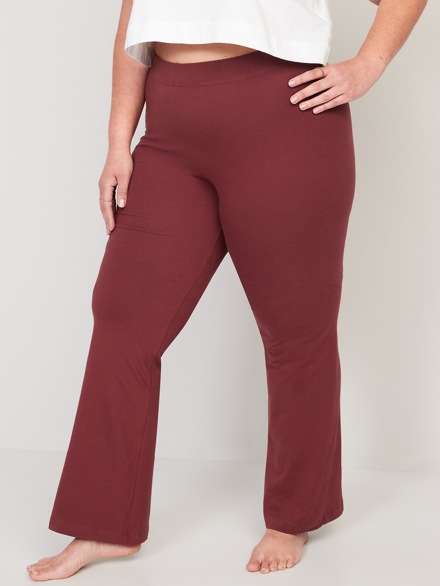 old navy flare leggings