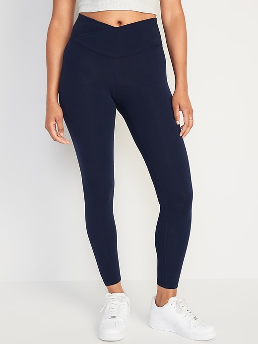 Image number 1 showing, Extra High-Waisted PowerChill 7/8 Leggings for Women