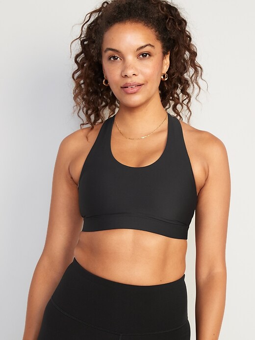 Old Navy Medium Support PowerSoft Strappy Sports Bra for Women. 1