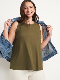 old navy luxe swing tank