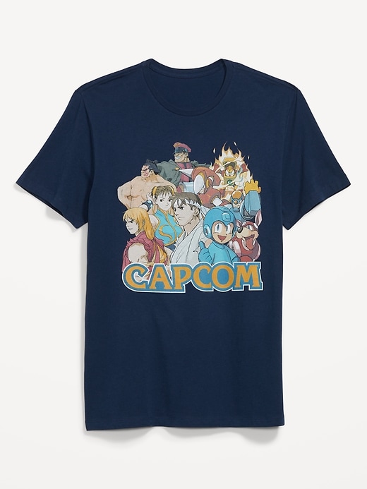 Capcom® Characters Vintage Gender-Neutral T-Shirt for Adults
