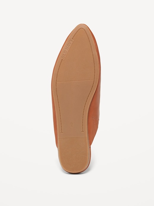 Image number 5 showing, Faux-Leather Mule Shoes
