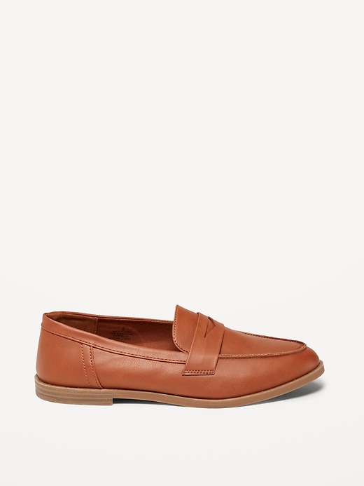 Image number 4 showing, Faux-Leather Penny Loafer Shoes