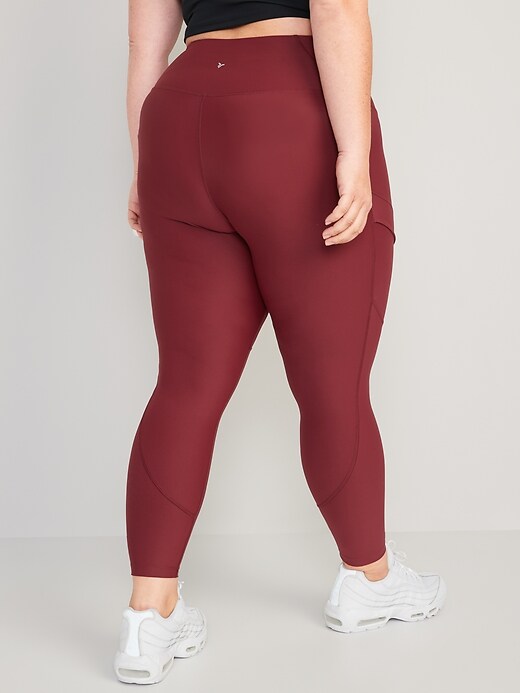 Image number 8 showing, High-Waisted PowerSoft 7/8-Length Cargo Leggings for Women