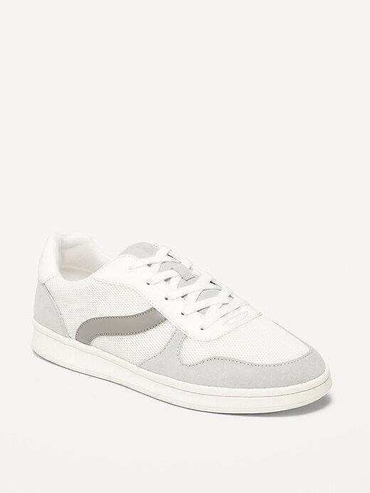 Image number 1 showing, Soft-Brushed Faux-Suede Sneakers For Women
