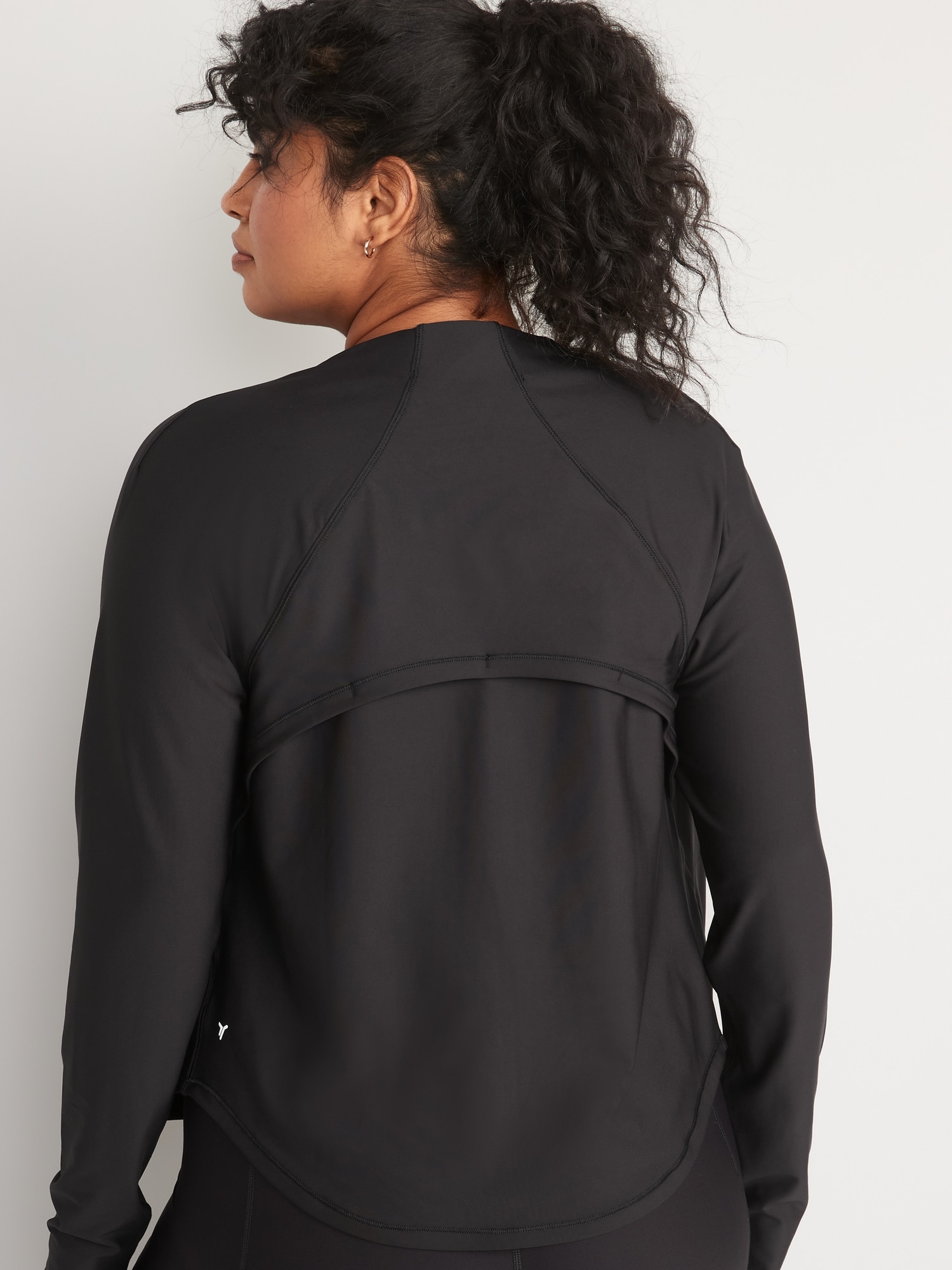 PowerSoft Cropped Full-Zip Performance Jacket for Women | Old Navy