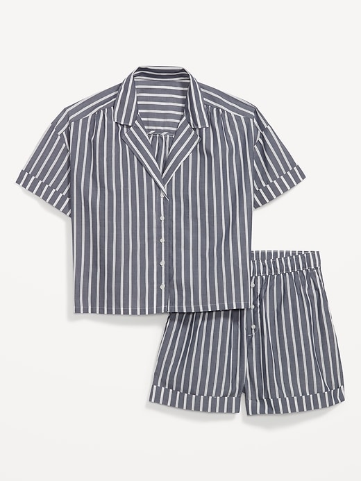 Image number 4 showing, Printed Pajama Shorts Set