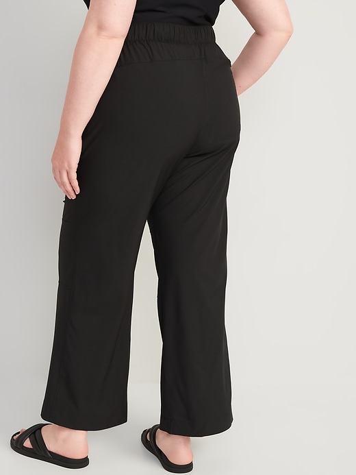 Image number 8 showing, High-Waisted StretchTech Wide-Leg Pants