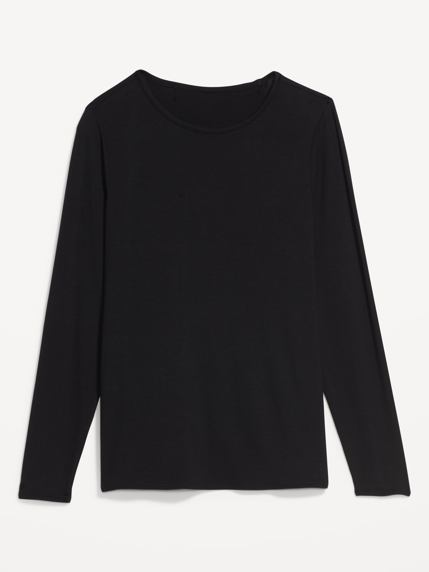 Luxe Crew-Neck Long-Sleeve T-Shirt | Old Navy