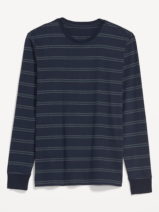 View large product image 1 of 1. Striped Long-Sleeve Rotation T-Shirt