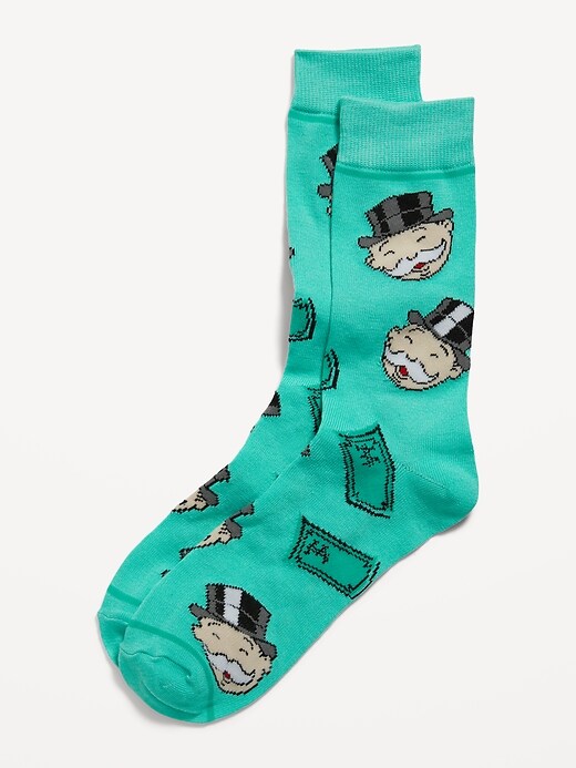 Monopoly™ Graphic Gender-Neutral Socks for Adults
