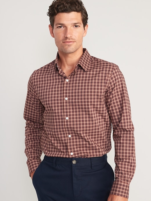 View large product image 1 of 1. Slim Fit Pro Signature Performance Dress Shirt
