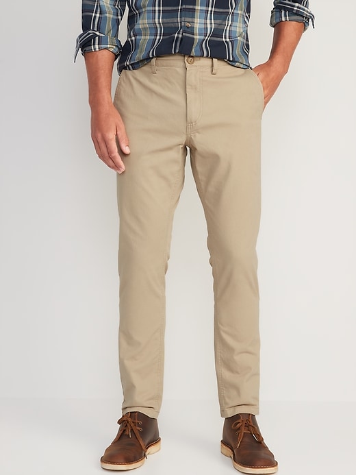 Slim Lived-In Non-Stretch Chino Pants 2-Pack for Men | Old Navy