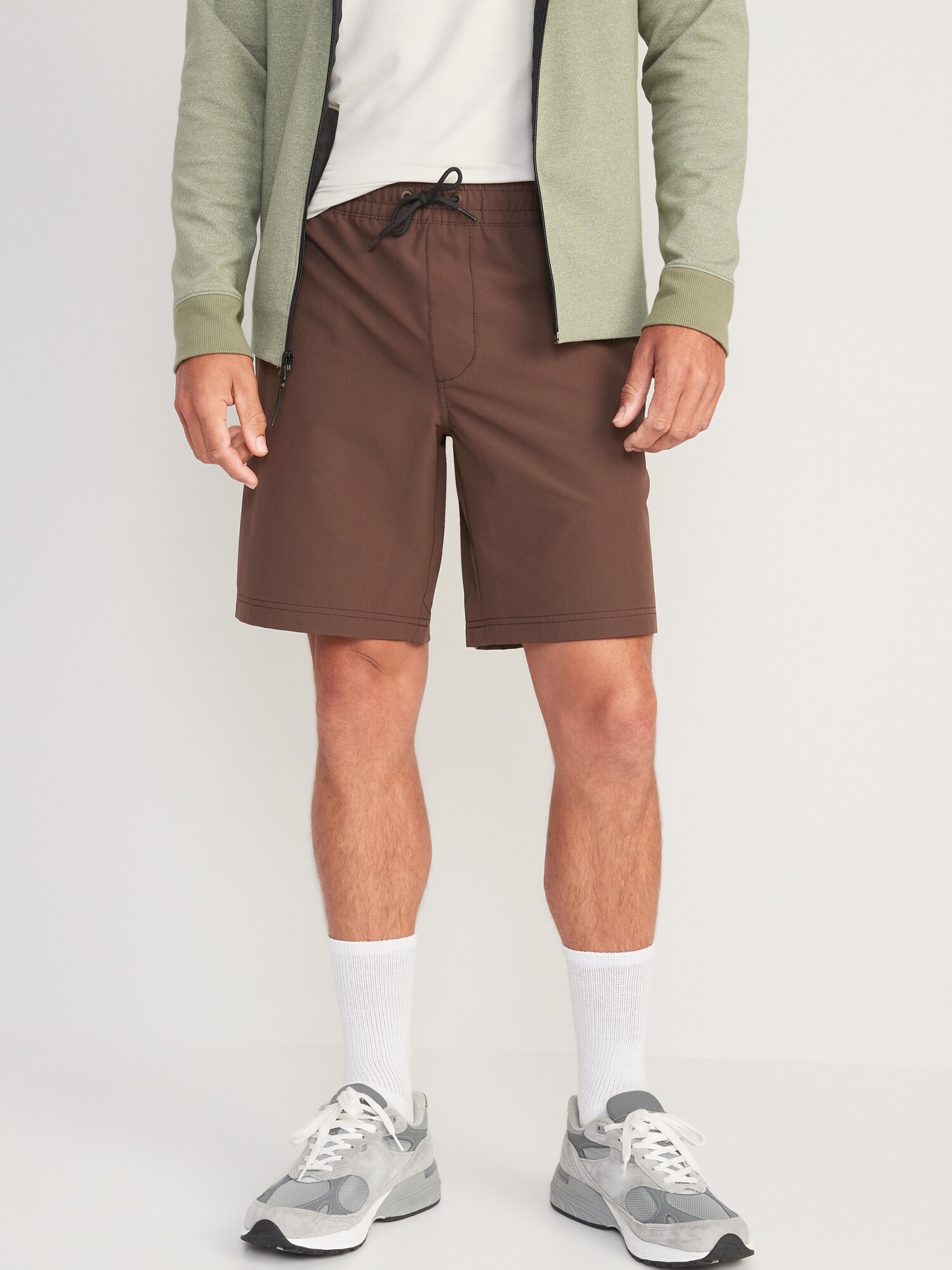 StretchTech WaterRepellent Jogger Shorts for Men 9inch inseam