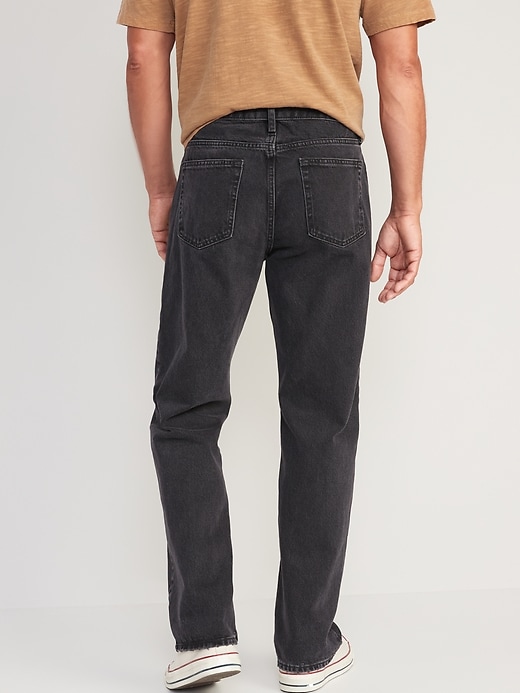 Image number 2 showing, Original Loose Non-Stretch Black Jeans