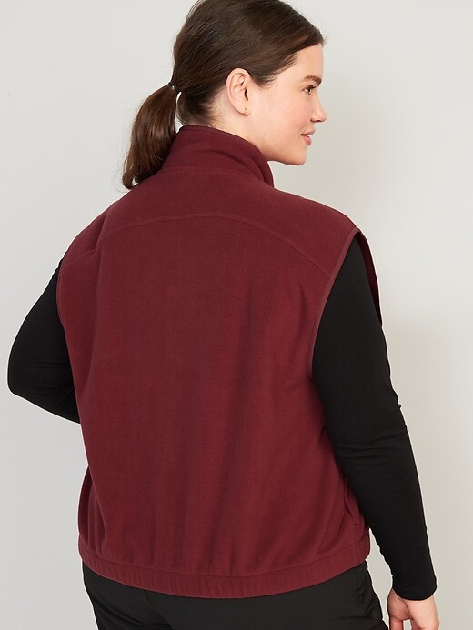 Image number 8 showing, Fleece Zip Vest
