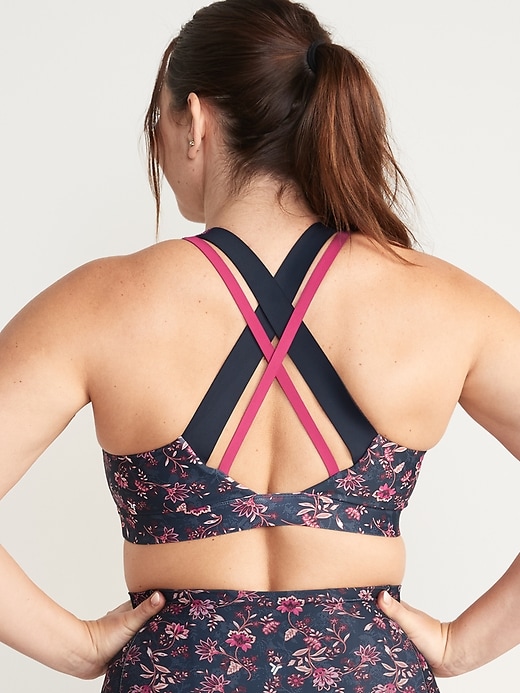 Image number 6 showing, Medium Support PowerSoft Strappy Sports Bra
