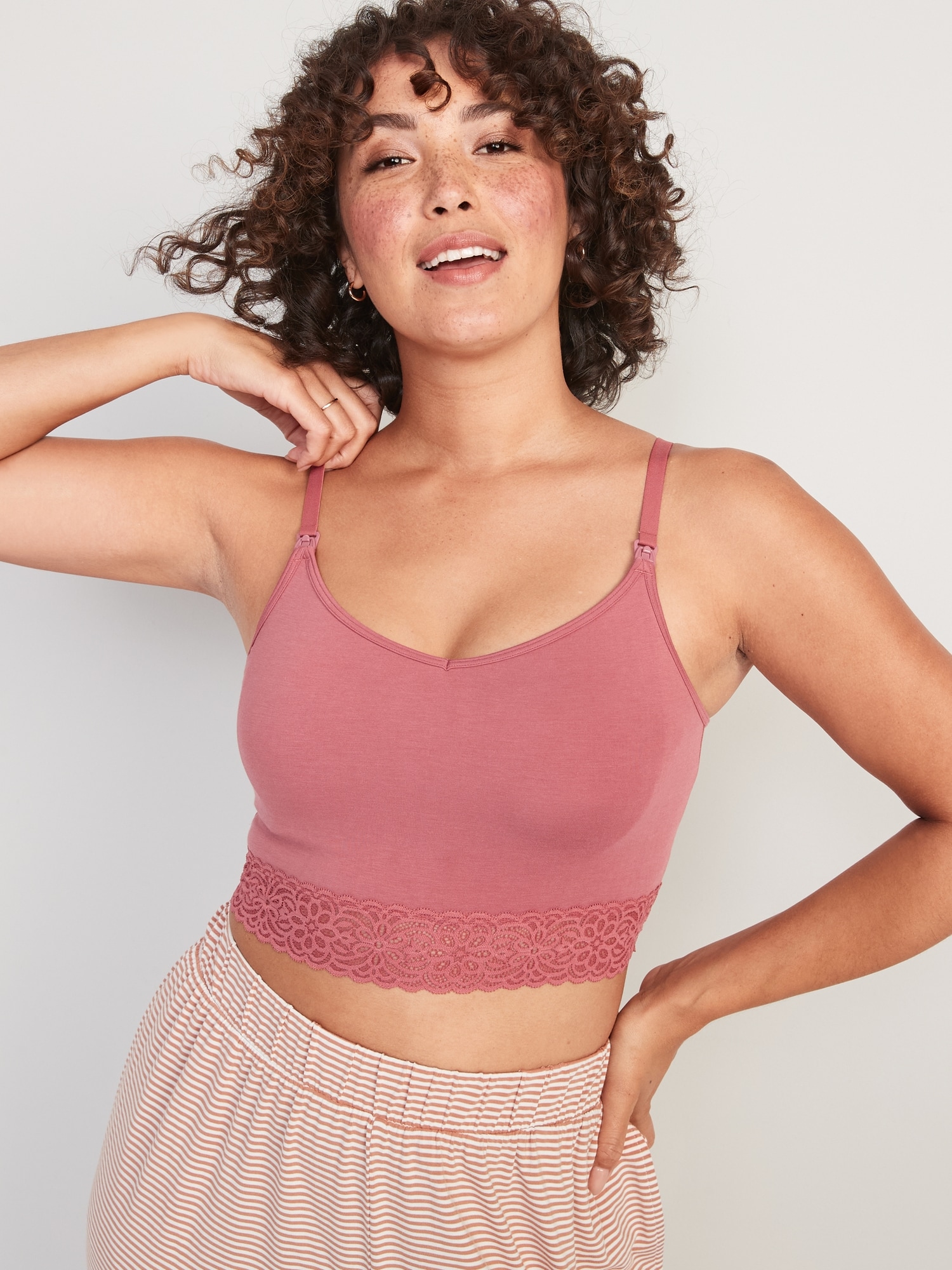 Old Navy Supima Cotton-Blend Bralette Top for Women
