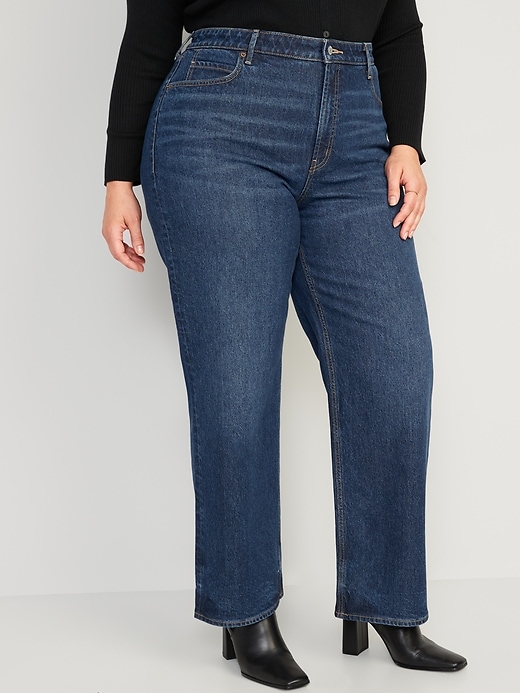Image number 7 showing, Extra High-Waisted Wide-Leg Jeans for Women