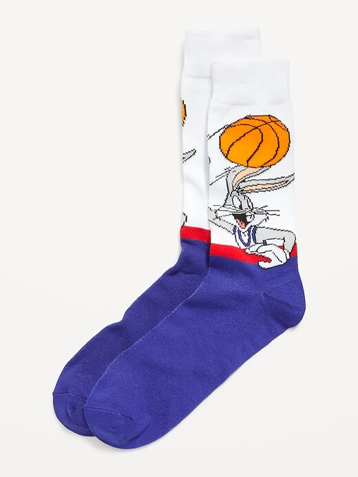 View large product image 1 of 1. Space Jam™ Bugs Bunny Gender-Neutral Socks for Adults