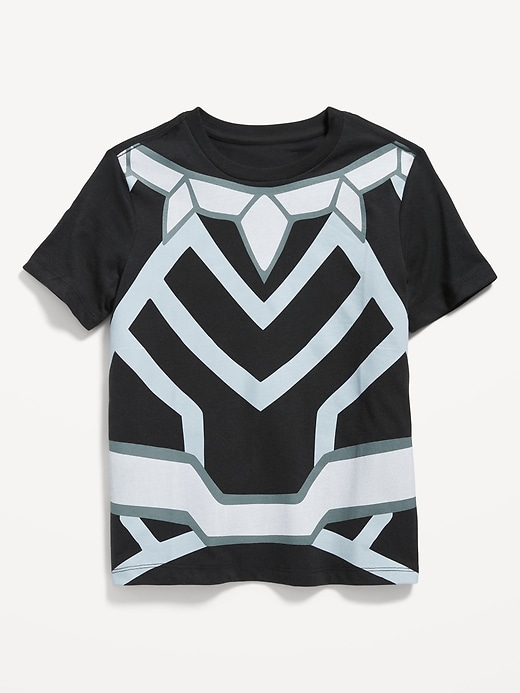 View large product image 1 of 2. Marvel™ Black Panther Gender-Neutral Costume T-Shirt for Kids