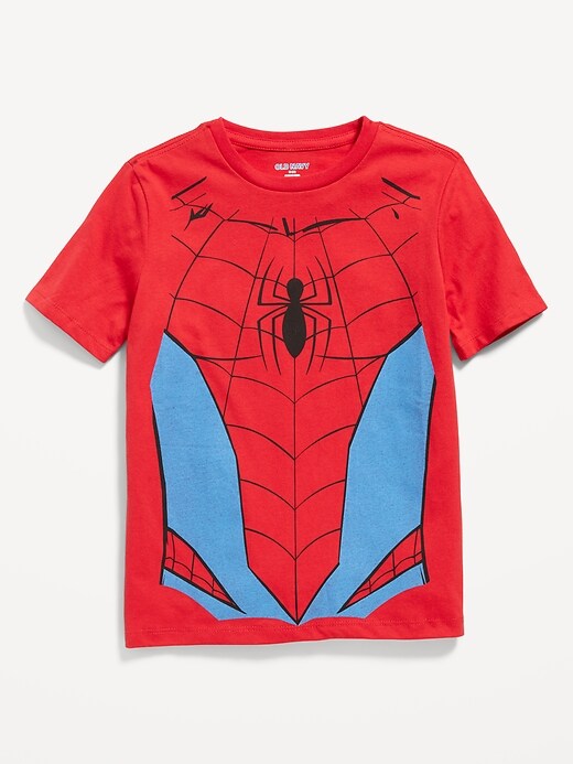 View large product image 1 of 2. Marvel™ Spider-Man Costume Gender-Neutral T-Shirt for Kids
