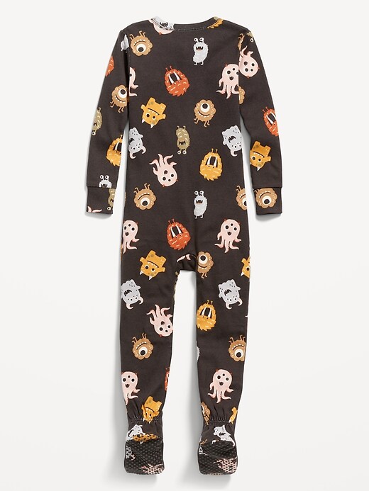 View large product image 2 of 2. Unisex 2-Way-Zip Sleep & Play Footed Pajama One-Piece for Toddler & Baby