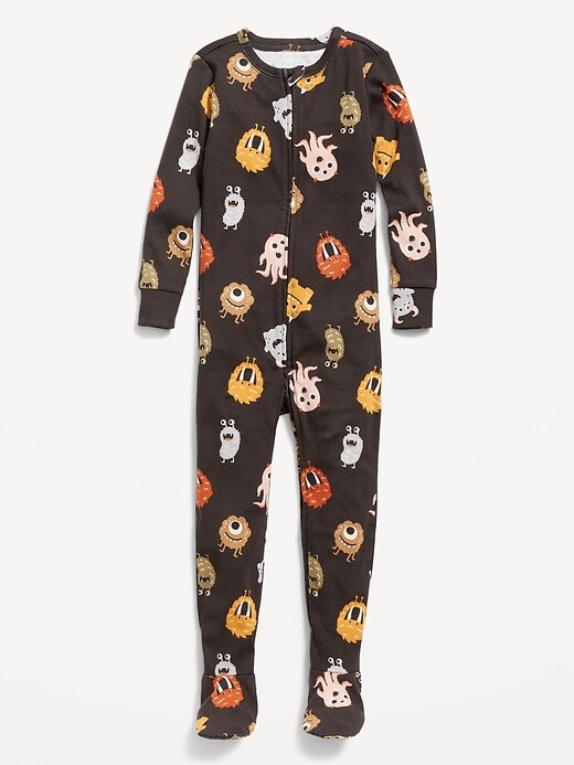 View large product image 1 of 2. Unisex 2-Way-Zip Sleep & Play Footed Pajama One-Piece for Toddler & Baby