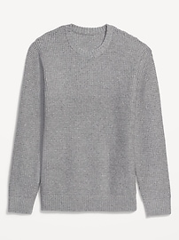 Textured Waffle-Knit Sweater for Men, Old Navy