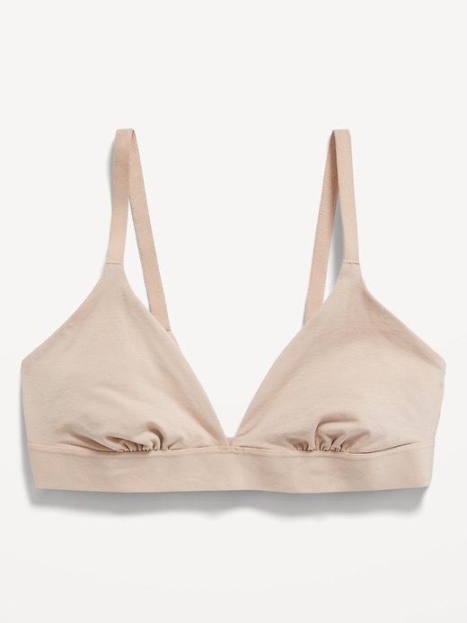 Old Navy Supima® Cotton-Blend Triangle Bralette Top for Women. 1