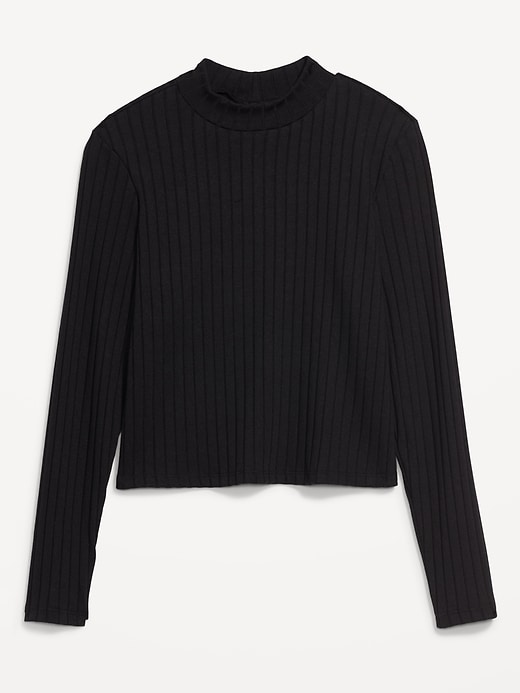 Image number 4 showing, Rib-Knit Crop Sweater