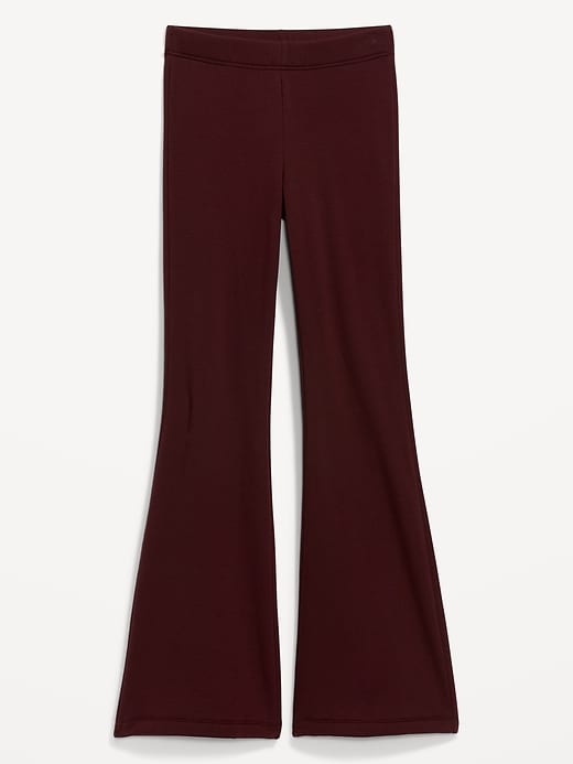 Image number 4 showing, High-Waisted Fleece-Lined Flare Leggings for Women