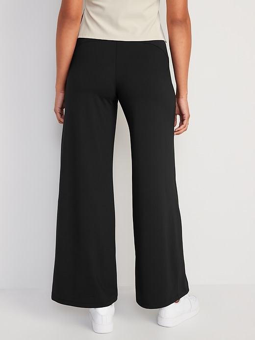 Image number 2 showing, High-Waisted PowerSoft Wide-Leg Pants