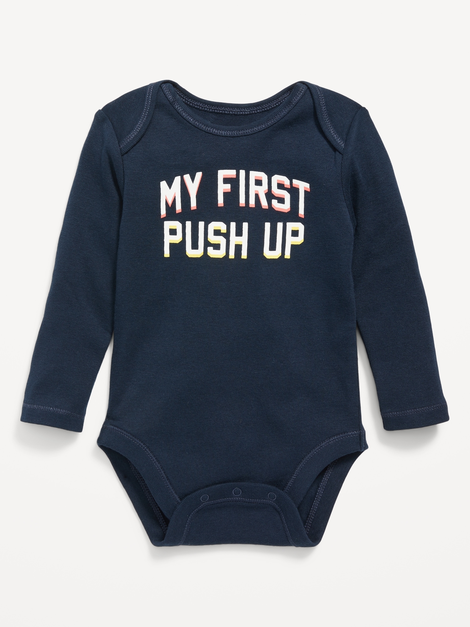 Unisex Long-Sleeve Graphic Bodysuit for Baby