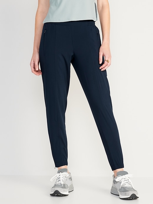 Image number 1 showing, Mid-Rise StretchTech Joggers for Women
